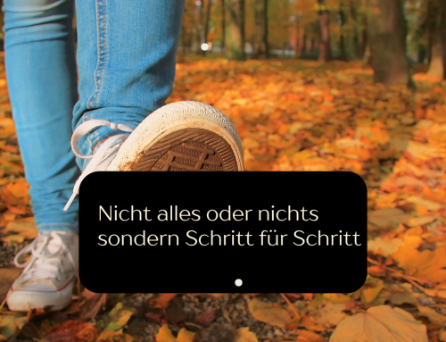 Schritt für Schritt