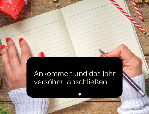 Versöhnt statt perfekt